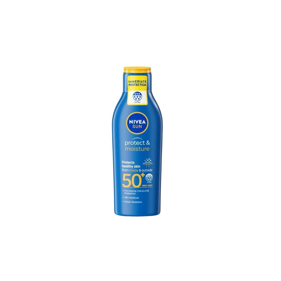 NIVEA SUN PROTECT & MOISTURE SUN LOTION SPF50+