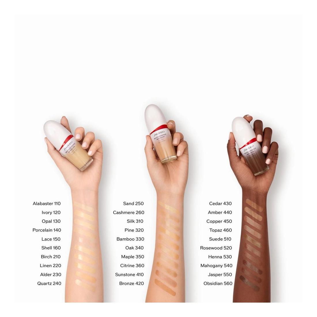 SHISEIDO REVITALESSENCE SKIN GLOW Foundation SPF30 2