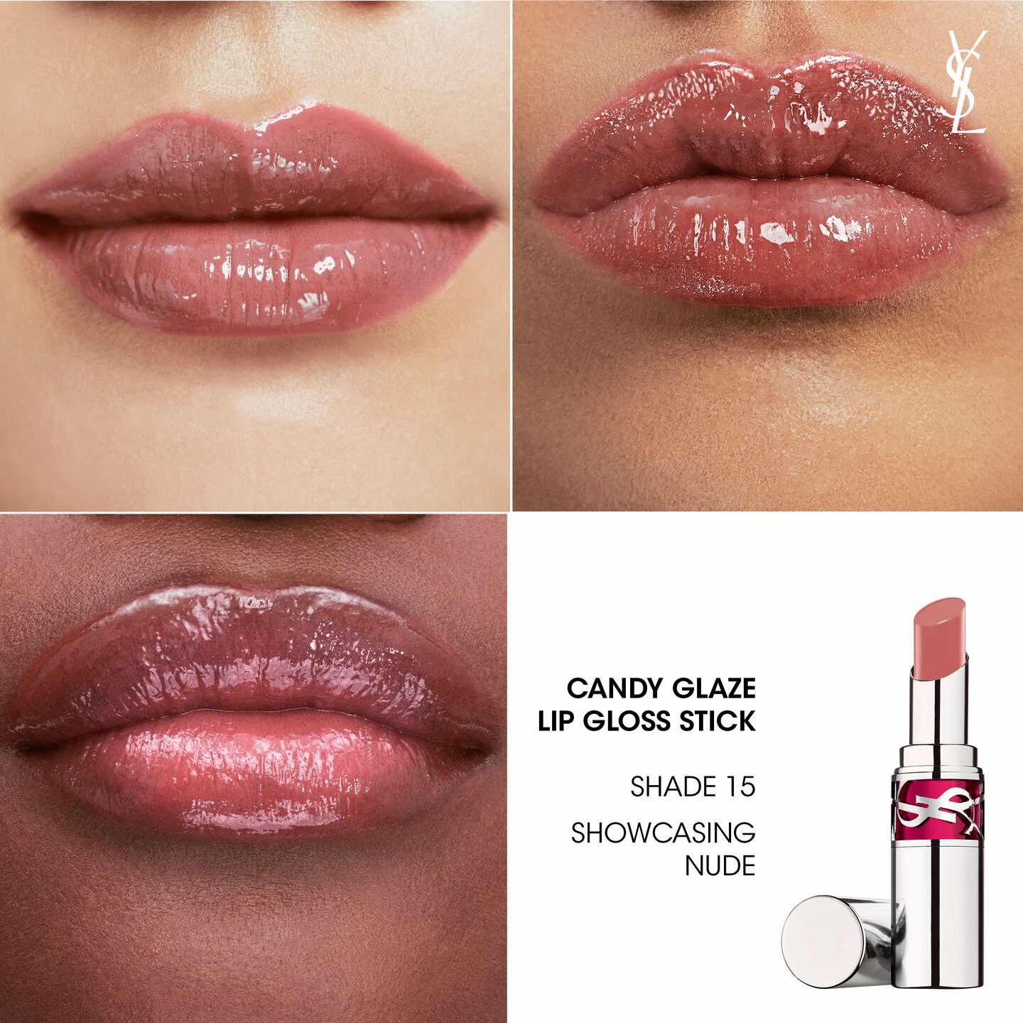 YVES SAINT LAURENT CANDY GLAZE LIP GLOSS STICK 2