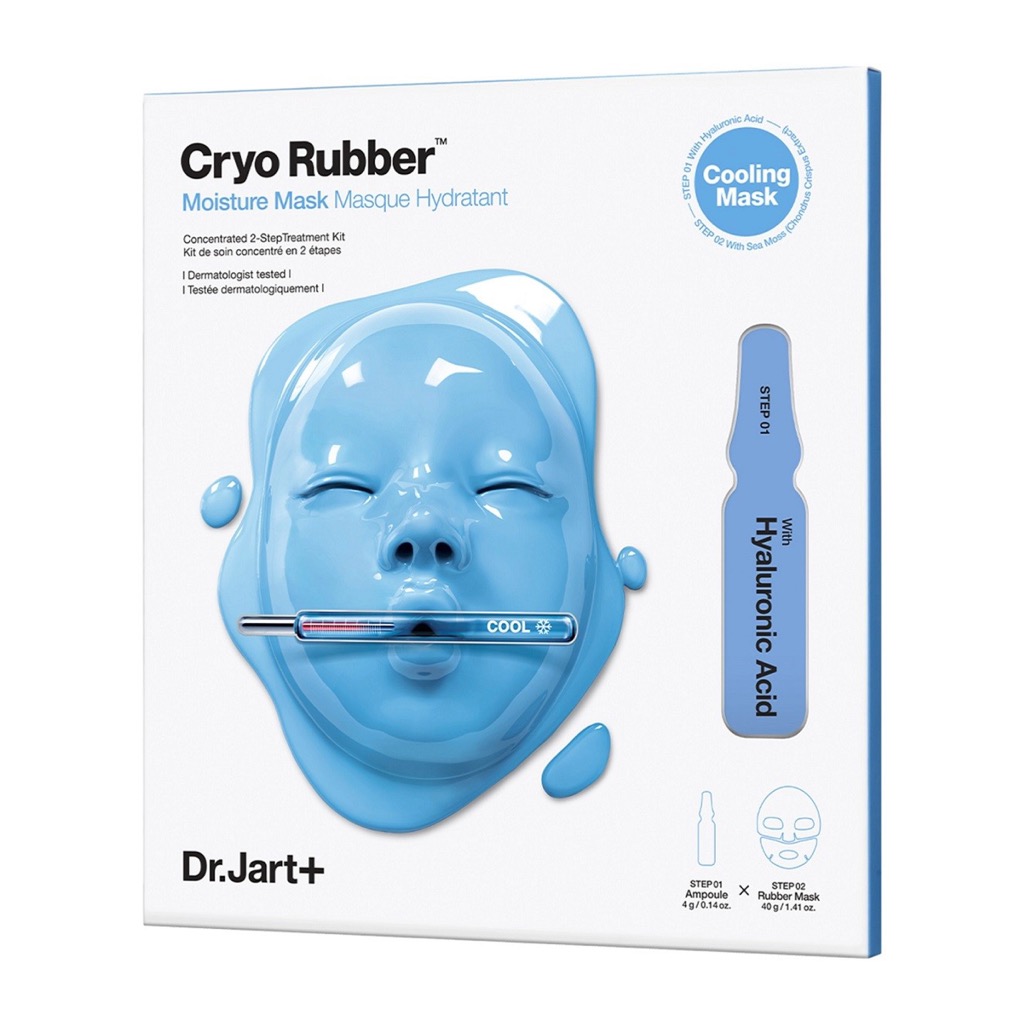DR JART+ Cryo Rubber Moisturizing Face Mask with Hyaluronic Acid
