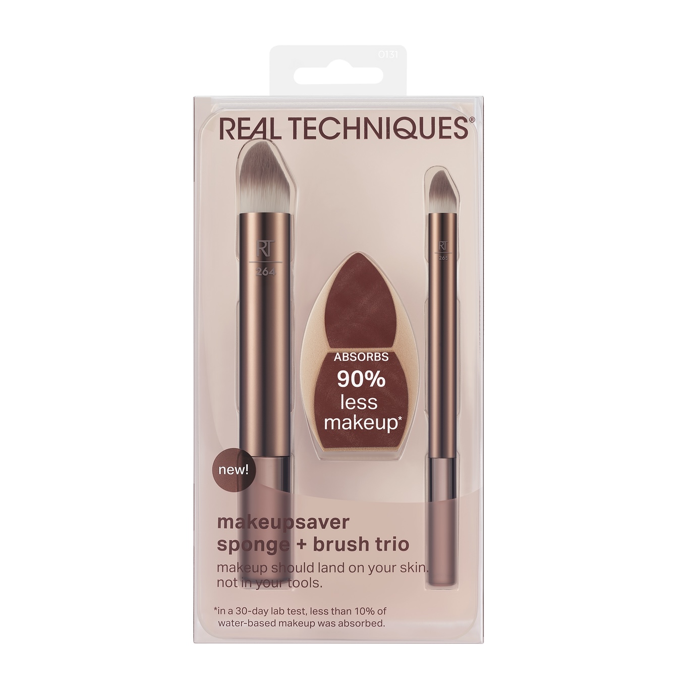 RWAL TECHNIQUE Makeupsaver Sponge + Brush Trio 3