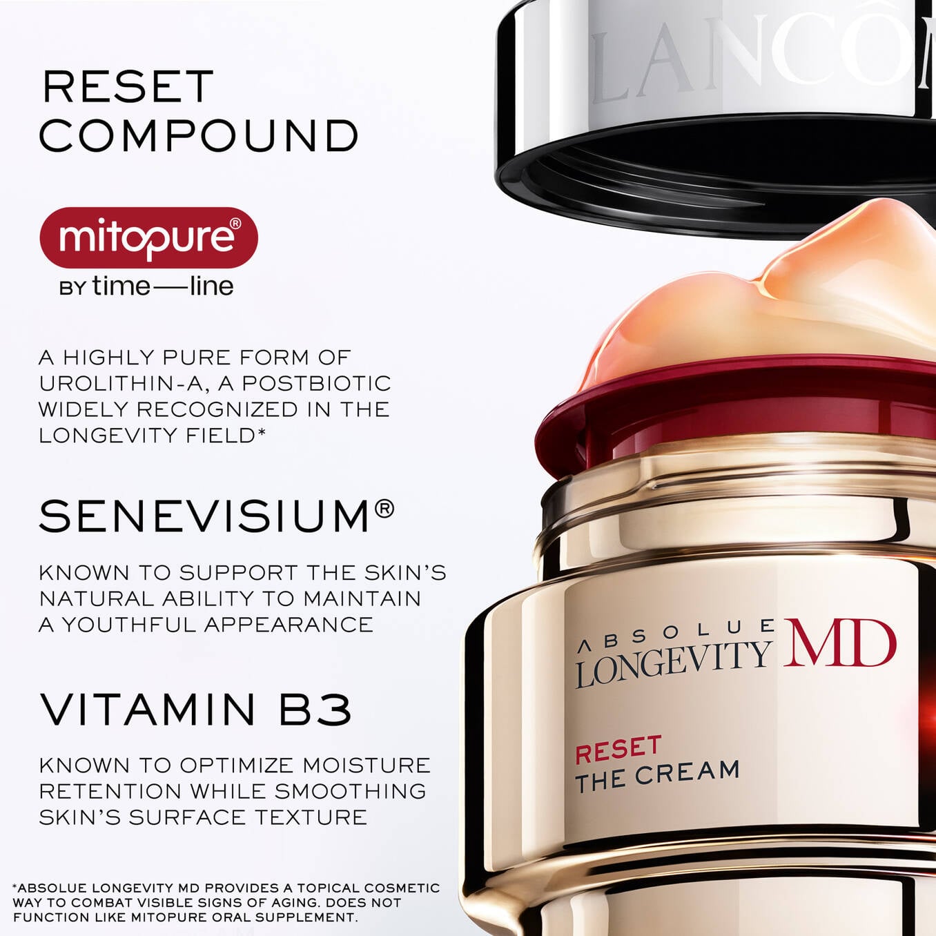 LANCOME Absolue Longevity MD Reset The Cream 5