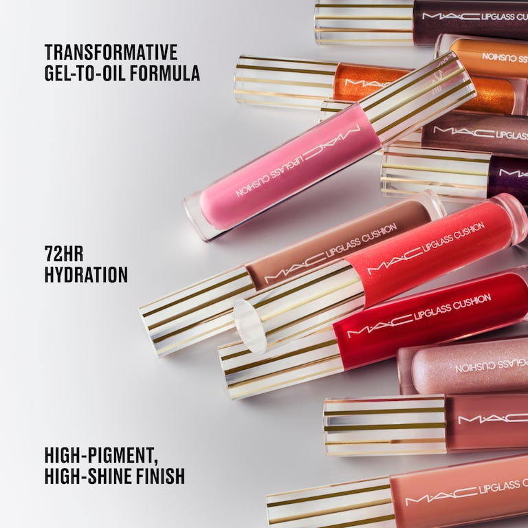 MAC Lipglass Cushion High-Pigment Lip Oil 2