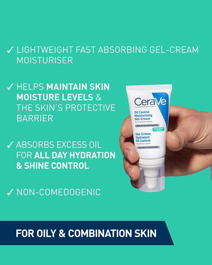 CERAVE Oil Control Moisturising Gel-Cream for Oily skin 2