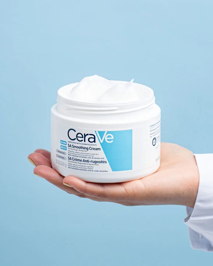 CERAVE SA Smoothing Cream Pot FOR DRY ROUGH, BUMPY skin 2