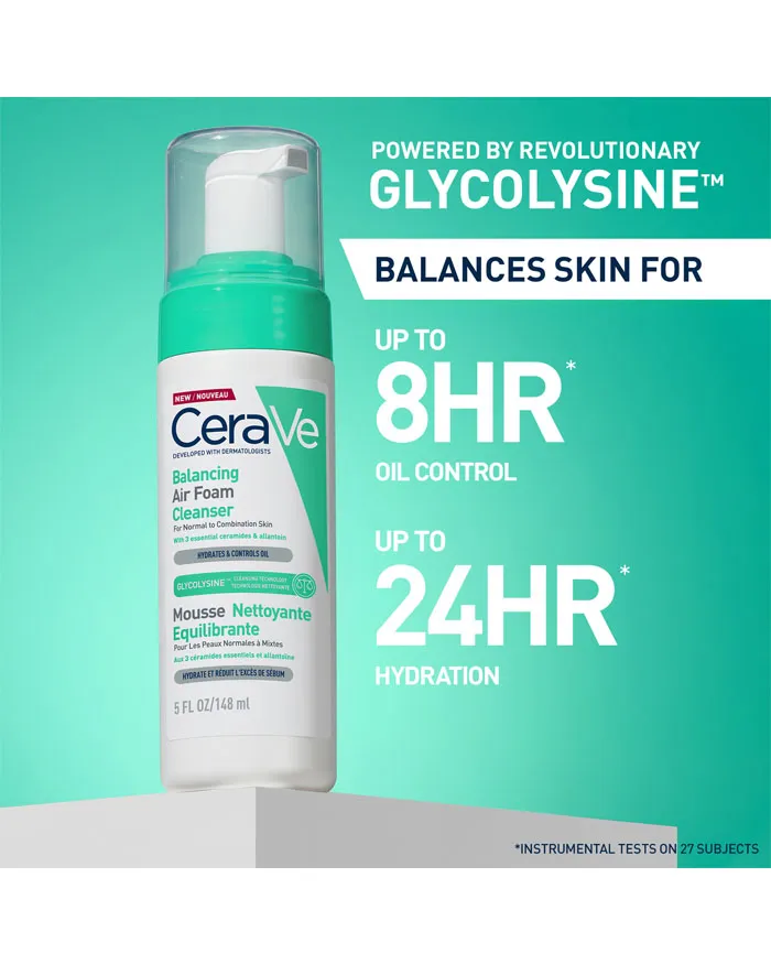 CeraVe Balancing Air Foam Facial Cleanser 2