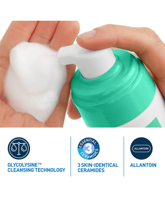CeraVe Balancing Air Foam Facial Cleanser 5