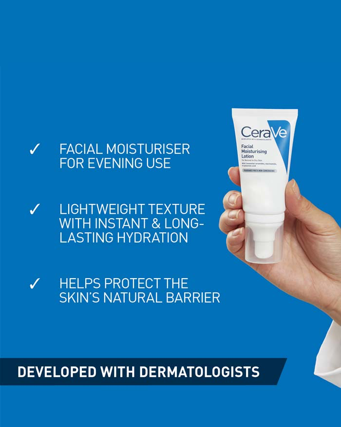 CERAVE PM Facial Moisturising Lotion 2