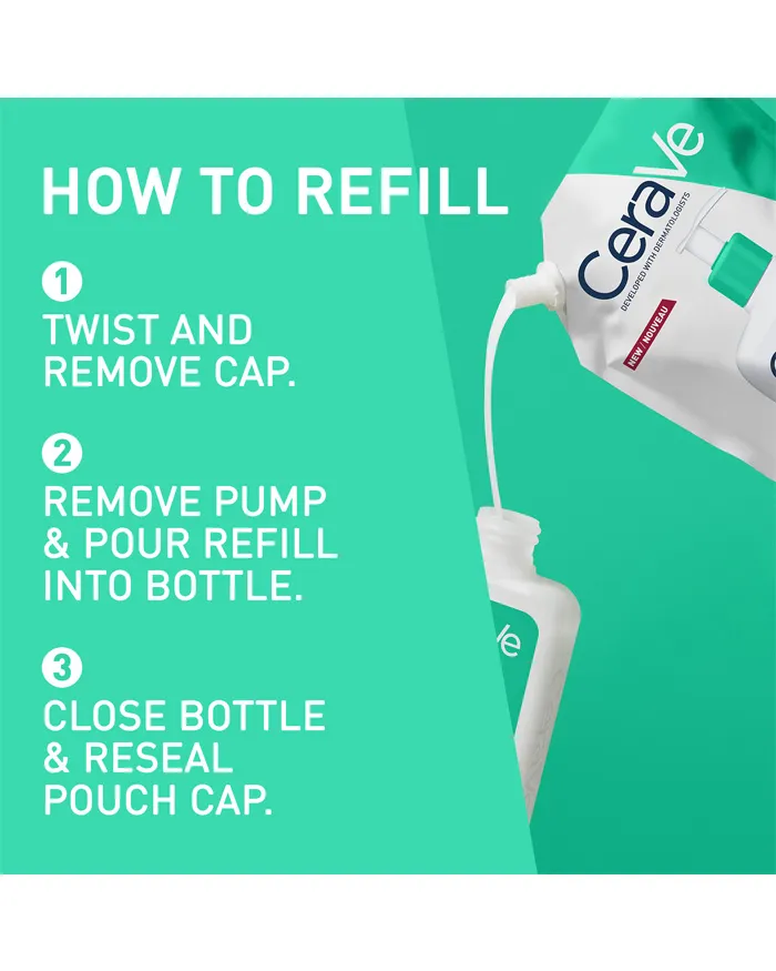 CeraVe Foaming Cleanser Refill 4