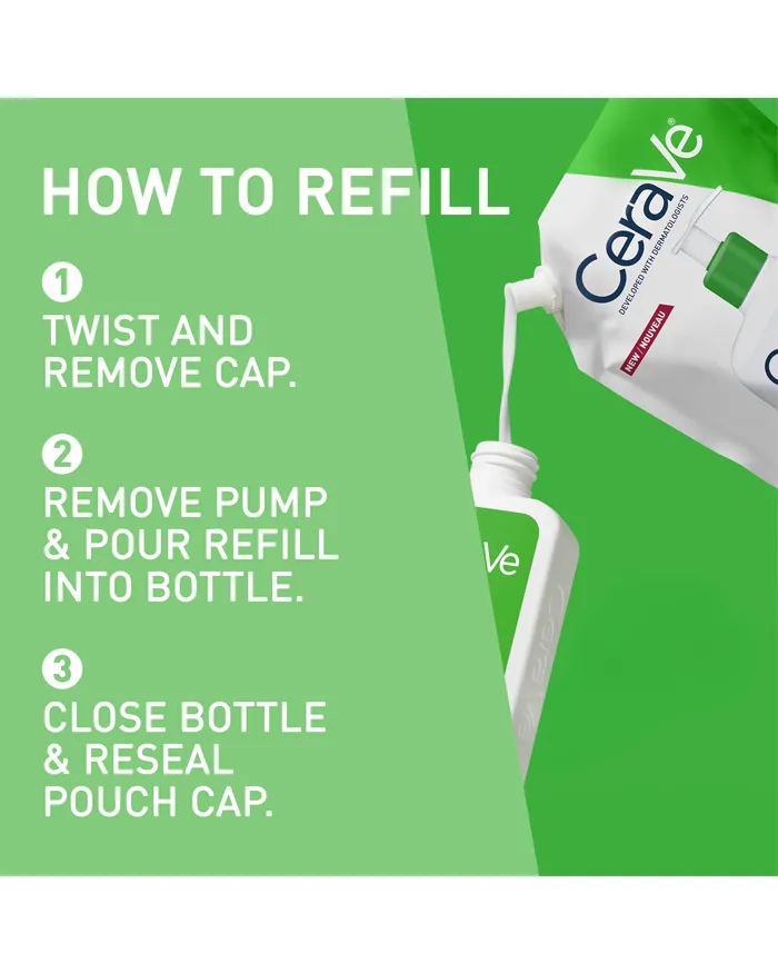 CeraVe Hydrating Cleanser Refill 3