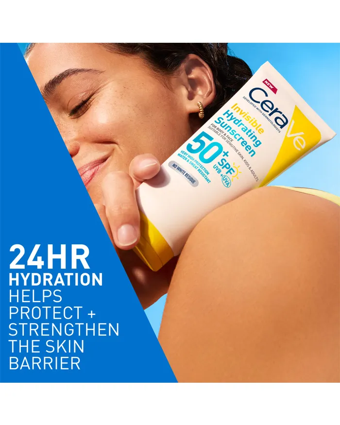 CERAVE Invisible Hydrating Sunscreen Spf 50+ 2