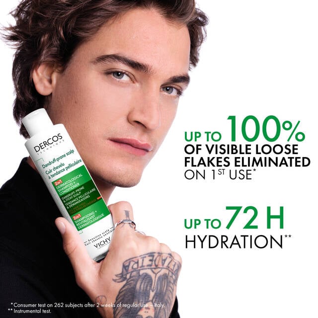 VICHY DERCOS Anti Dandruff 2 In 1 Conditioning Shampoo 2