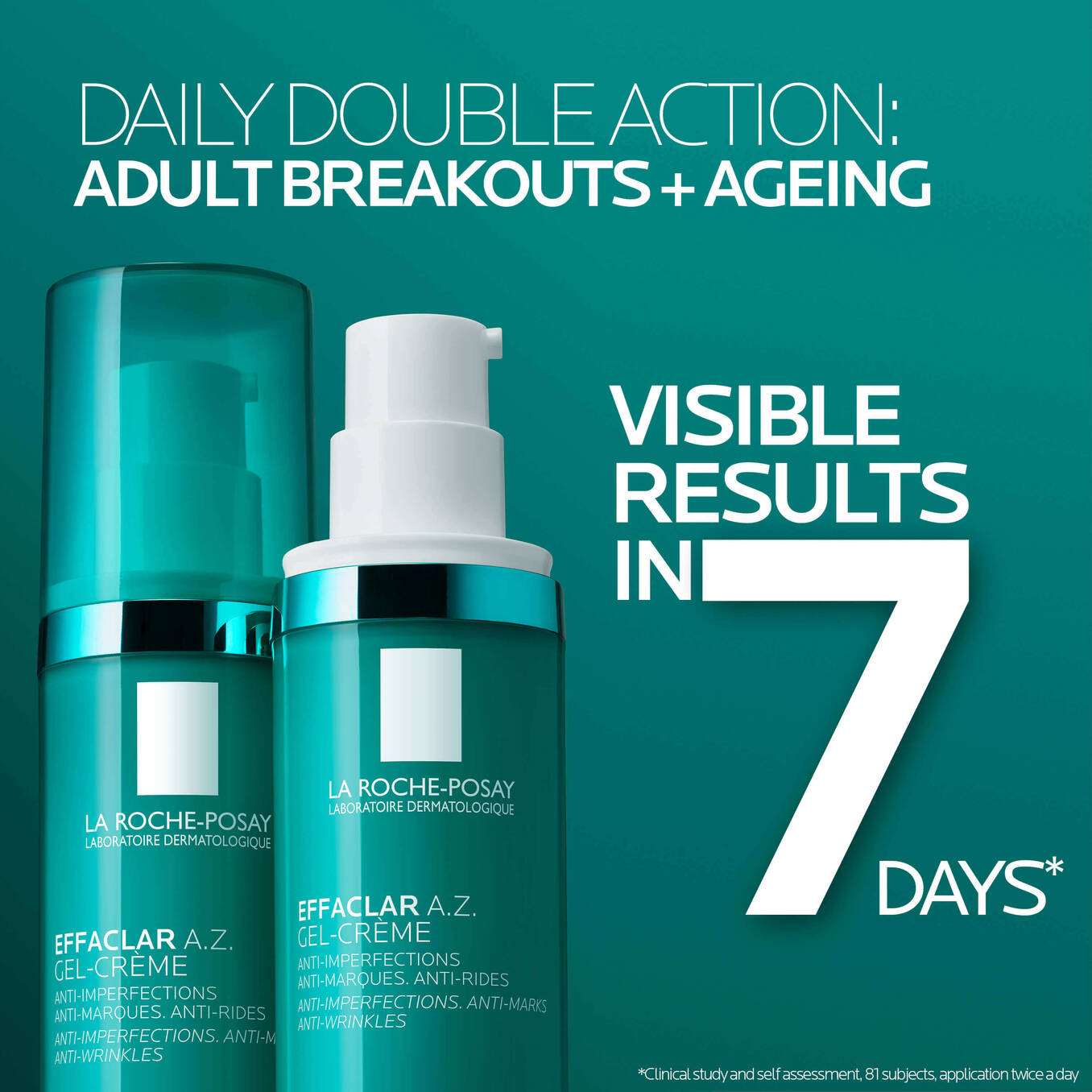 LA ROCHE POSAY Effaclar A.Z. Gel Cream Moisturiser 2