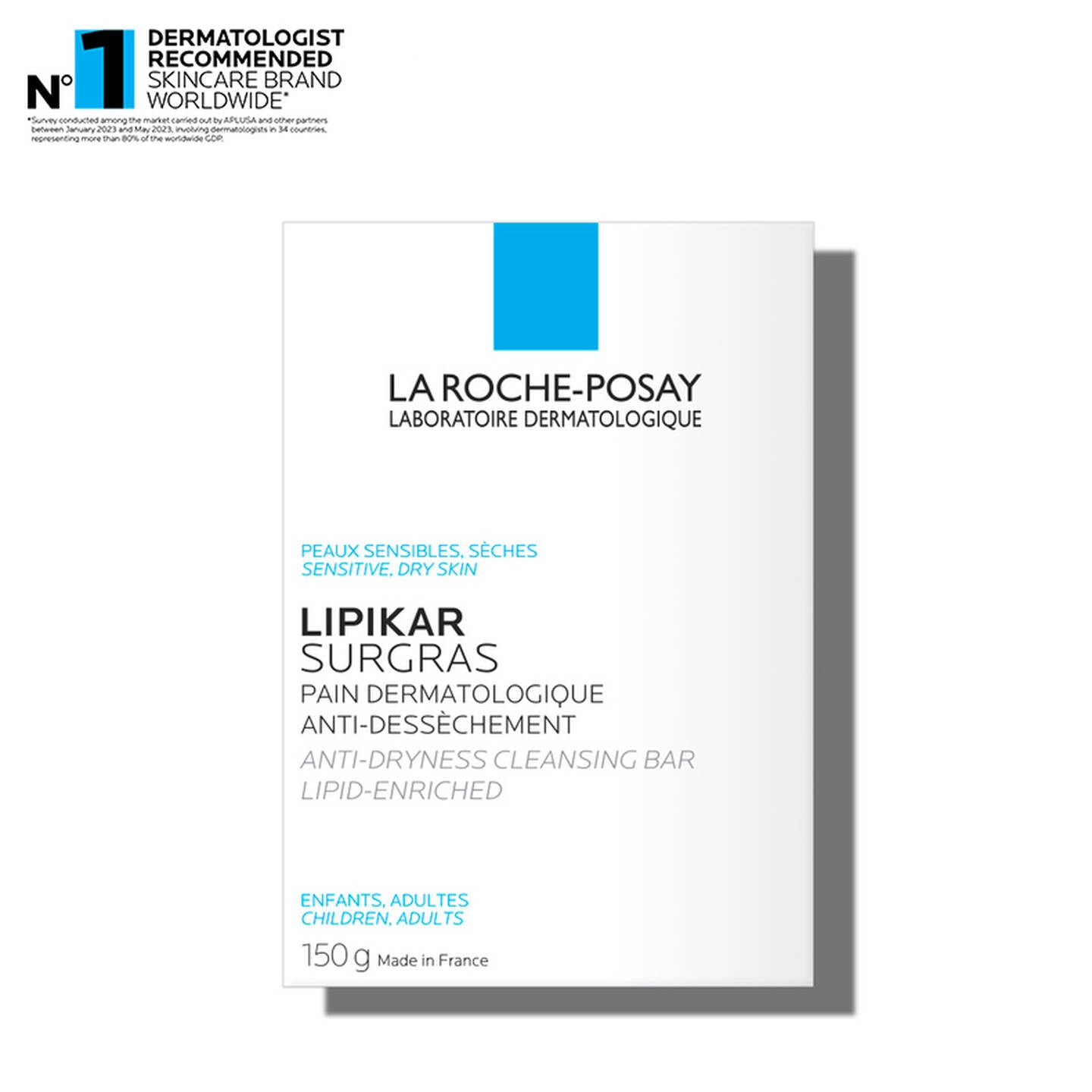LA ROCHE POSAY Lipikar Surgras Bar Soap 2
