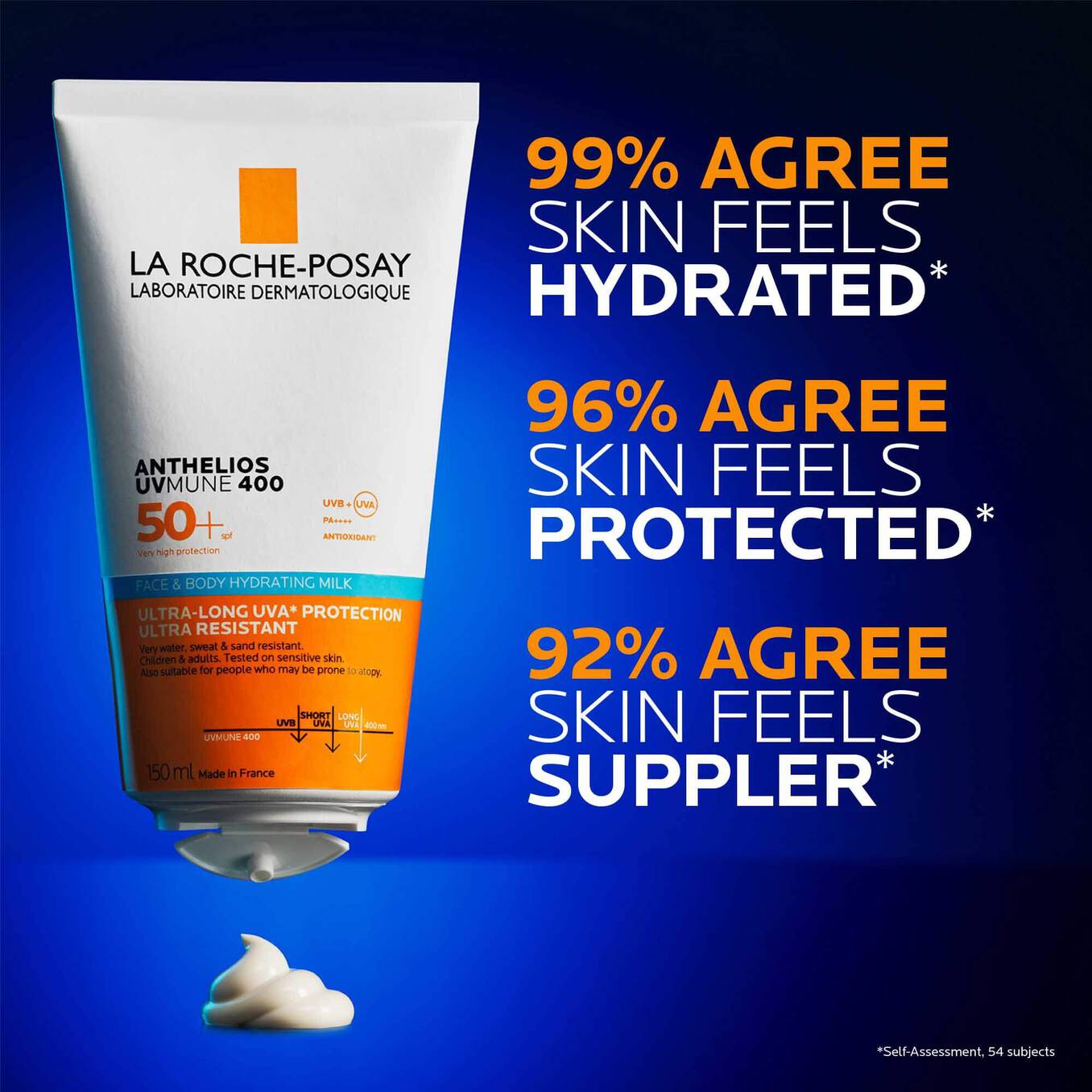 LA ROCHE POSAY Anthelios UVMune 400 SPF50+ Face & body hydrating milk 3