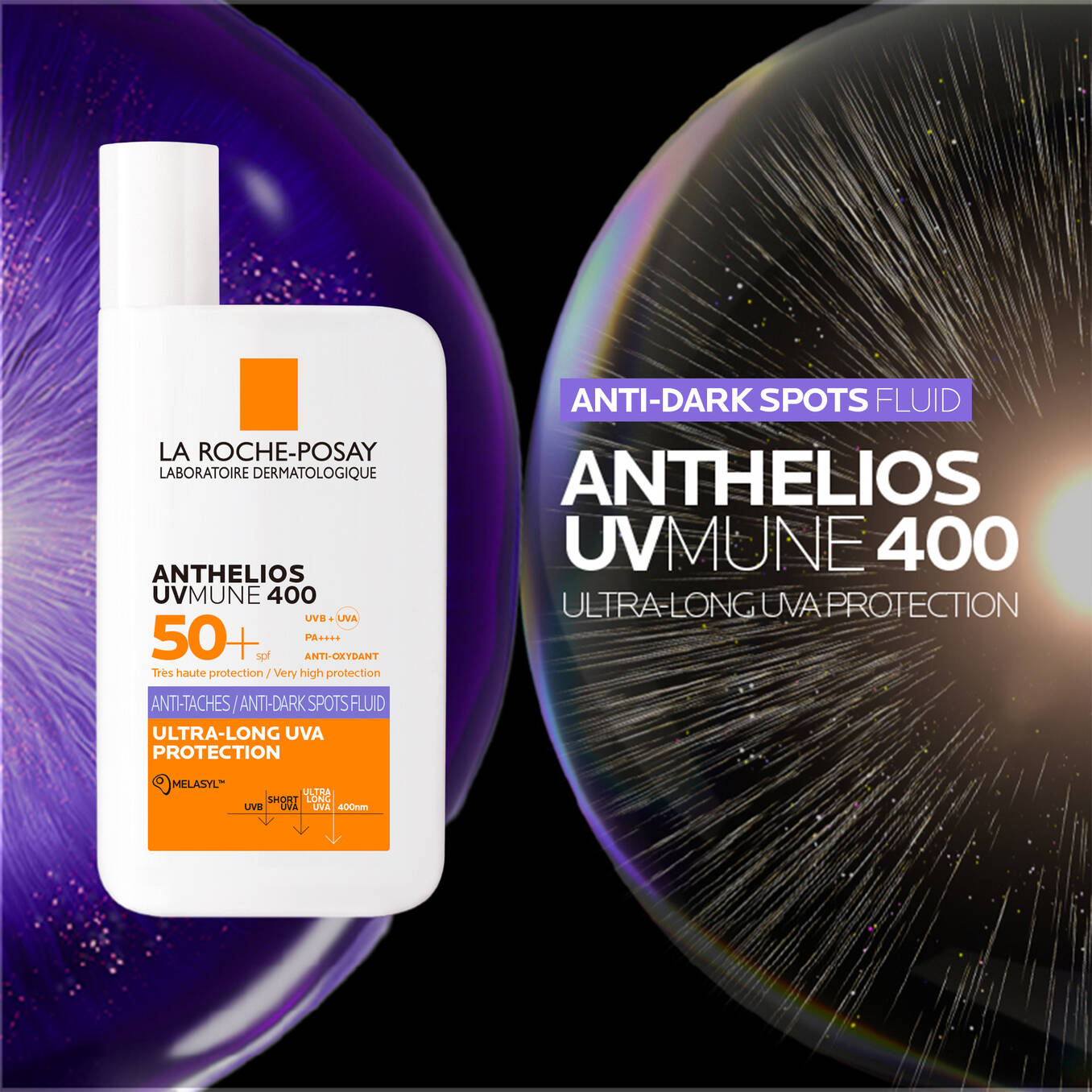 LA ROCHE POSAY Anthelios Anti-Dark Spots Facial SPF50+ fluid 3