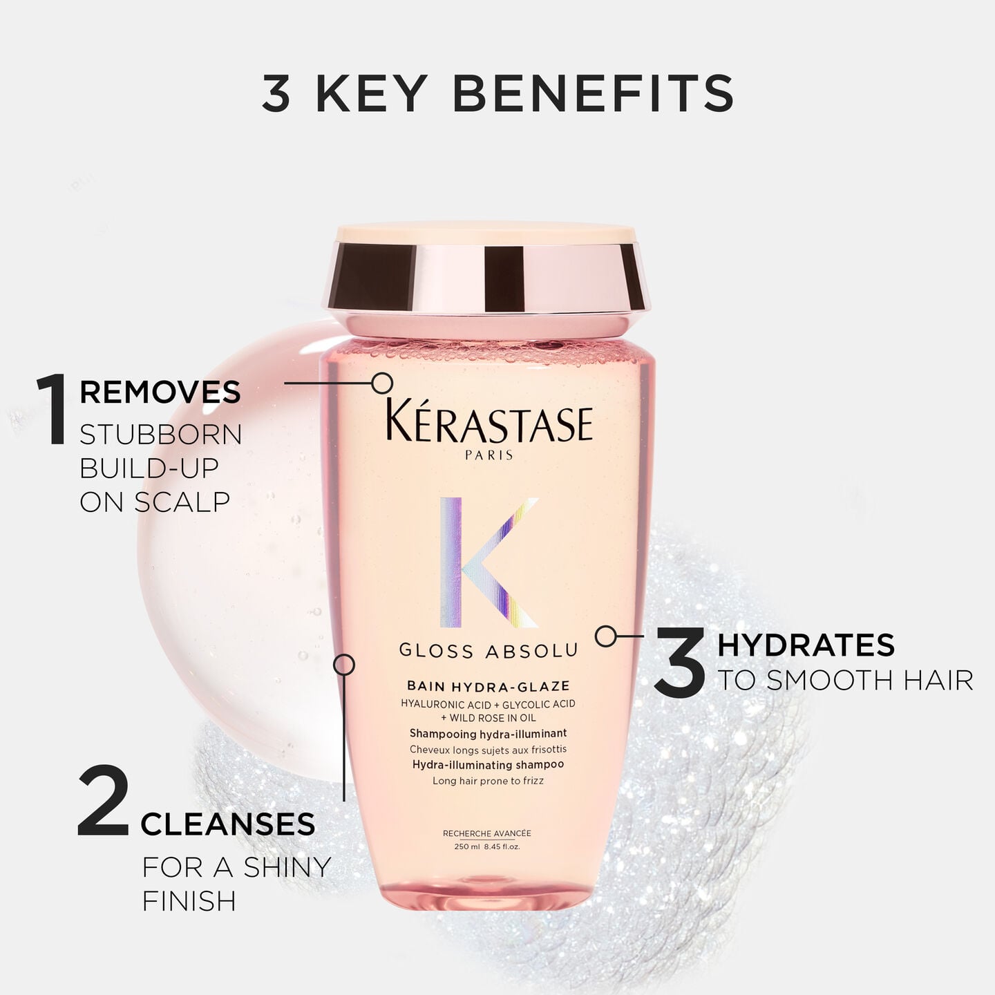 KERASTASE Gloss Absolu Bain Hydra-Glaze Anti-Frizz 4