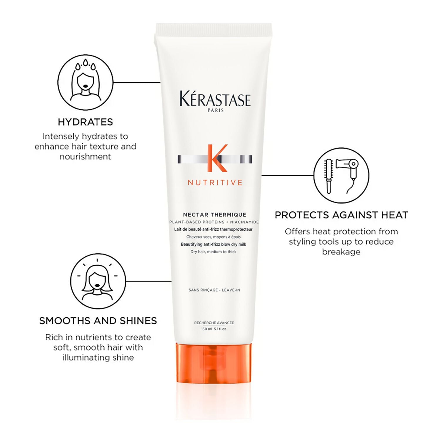 KERASTASE Nutritive Nectar Thermique Heat Protecti 4