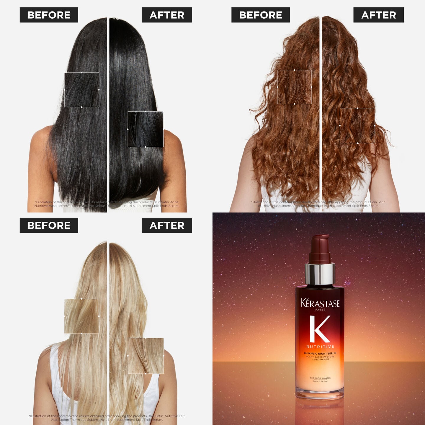 KERASTASE Nutritive 8h Magic Night Hair Serum 3