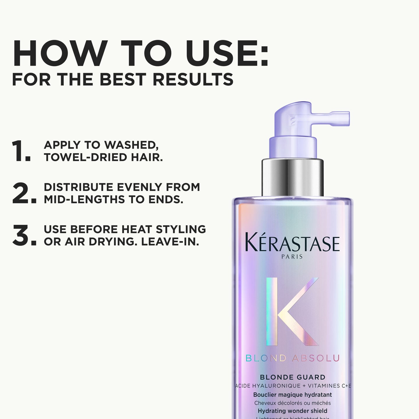 KERASTASE Blond Absolu Blonde Guard hydrating wond 4