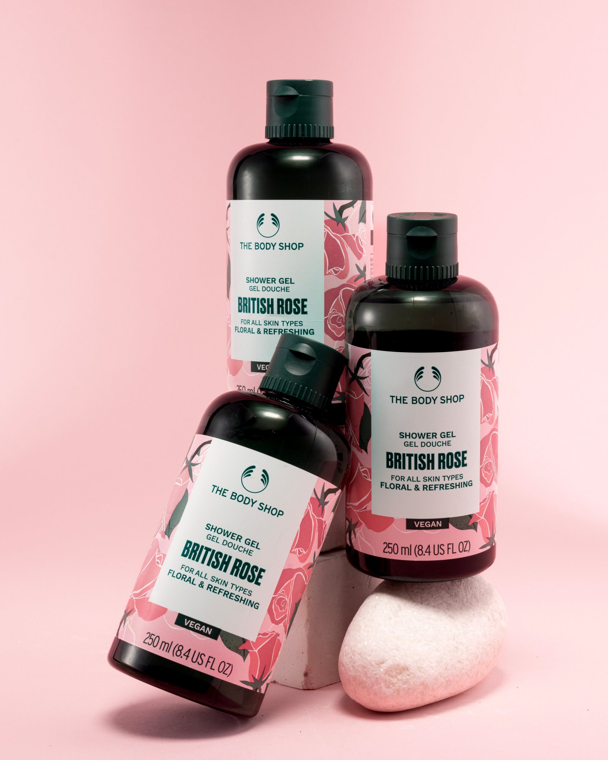 THE BODY SHOP British Rose Shower Gel 2
