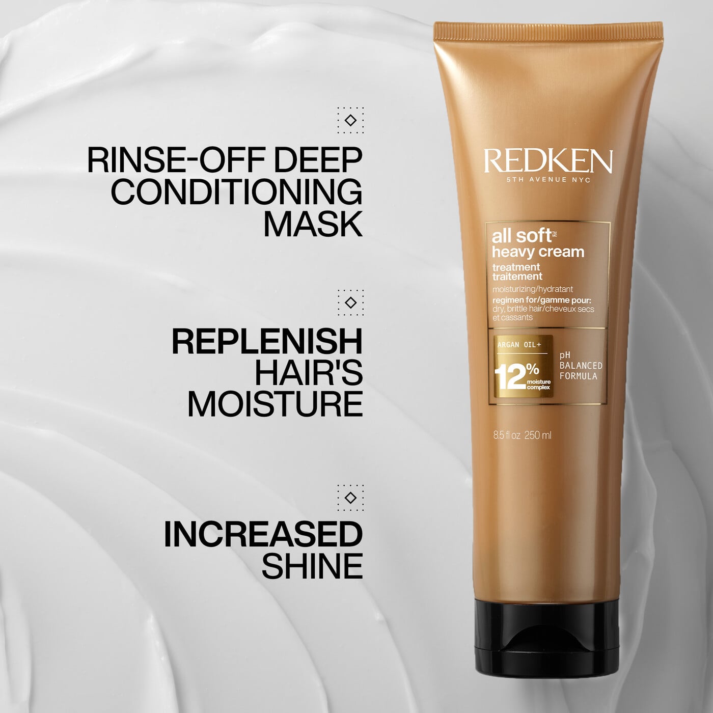 REDKEN ALL SOFT HEAVY CREAM MASK 2