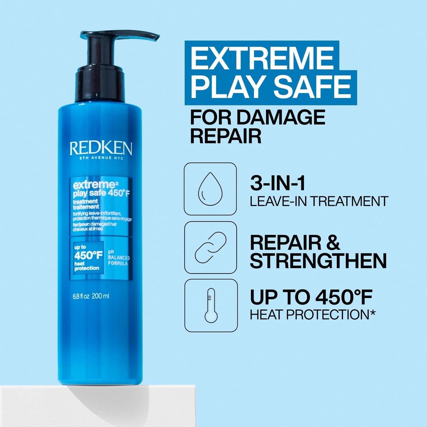 REDKEN EXTREME PLAY SAFE leave-in treatment 3