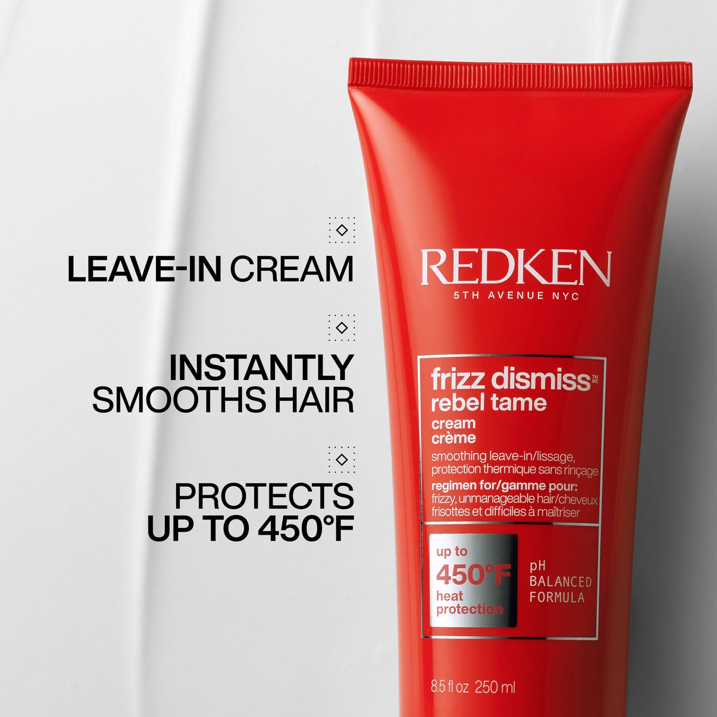 REDKEN FRIZZ DISMISS REBEL TAME LEAVE-IN CREAM 2