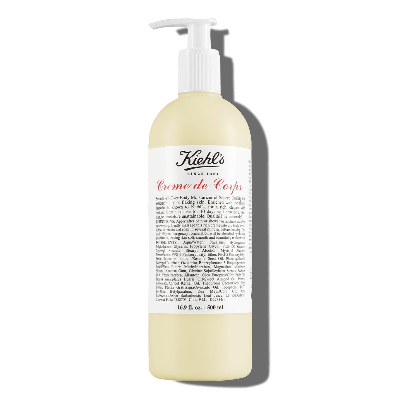 KIEHL’S Creme de Corps Body Lotion 2