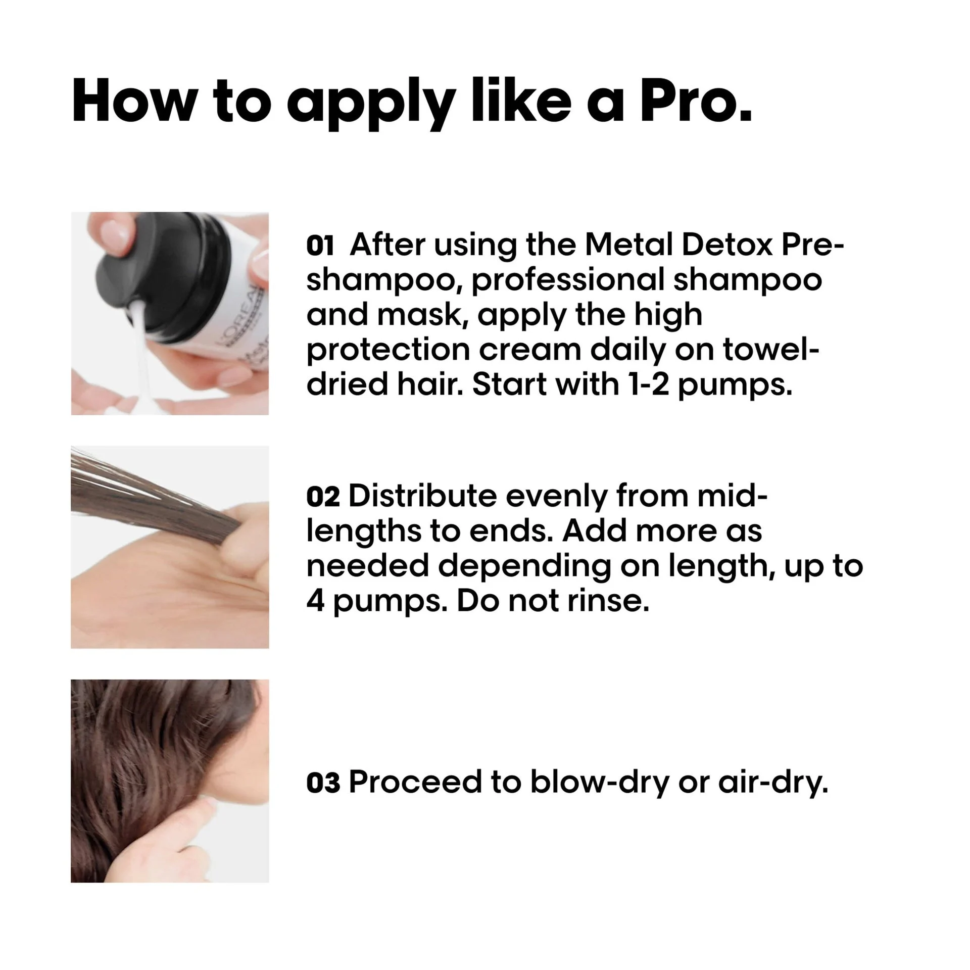 Loreal Professonnel Metal Detox Anti-metal High Protection Cream 5