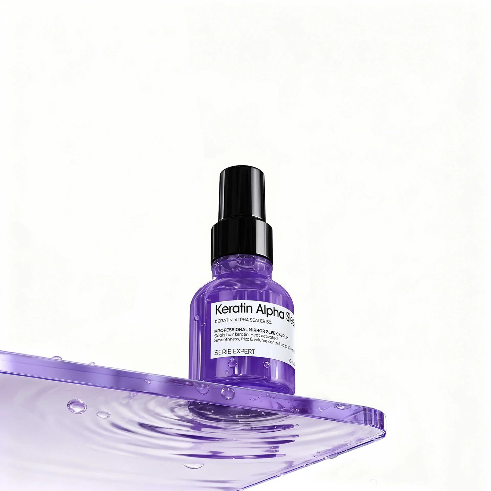 Loreal Professionnel Keratin Alpha Sleek mirror sleek serum 6