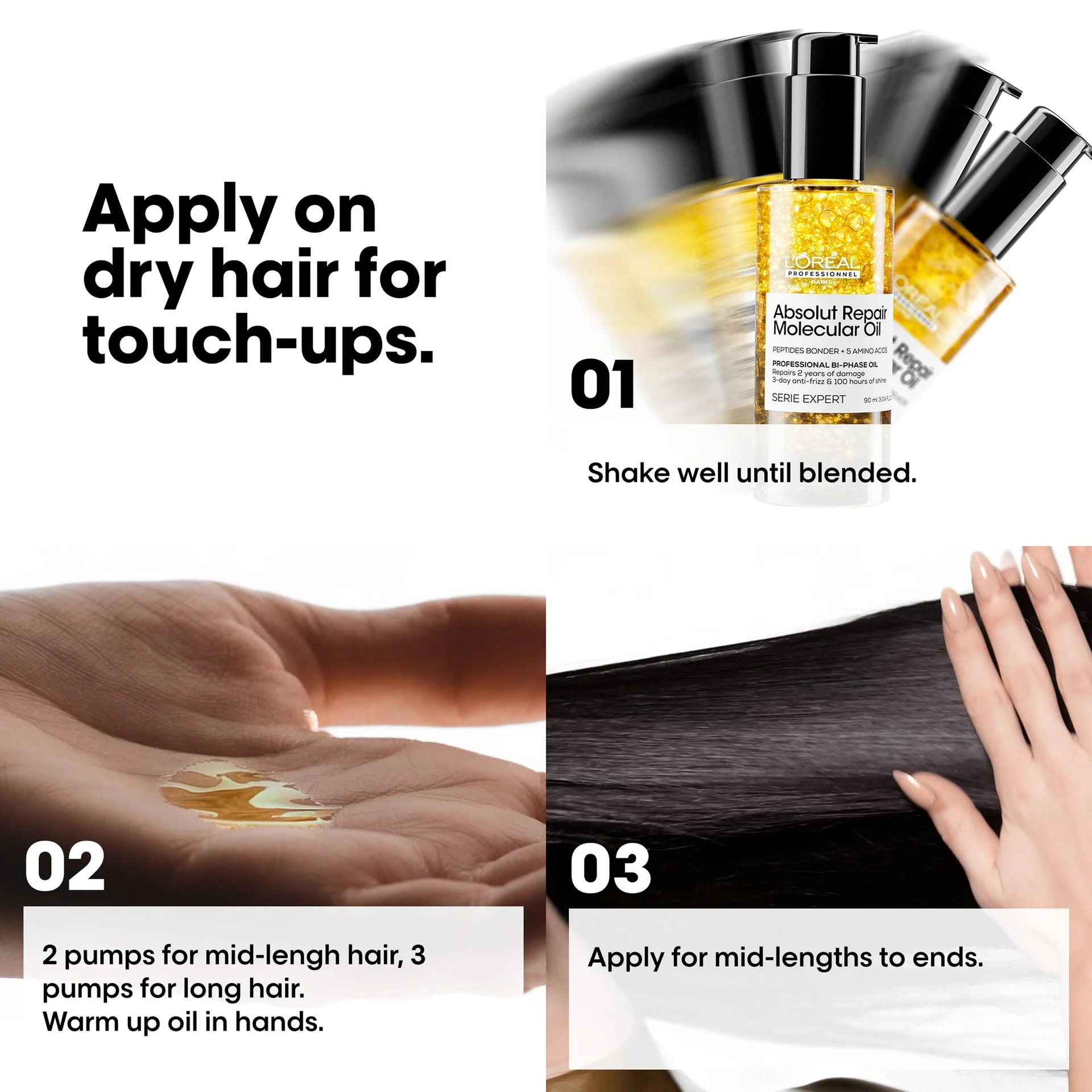 Loreal Professionnel Absolut Repair Molecular Professional Bi-phase Oil 5