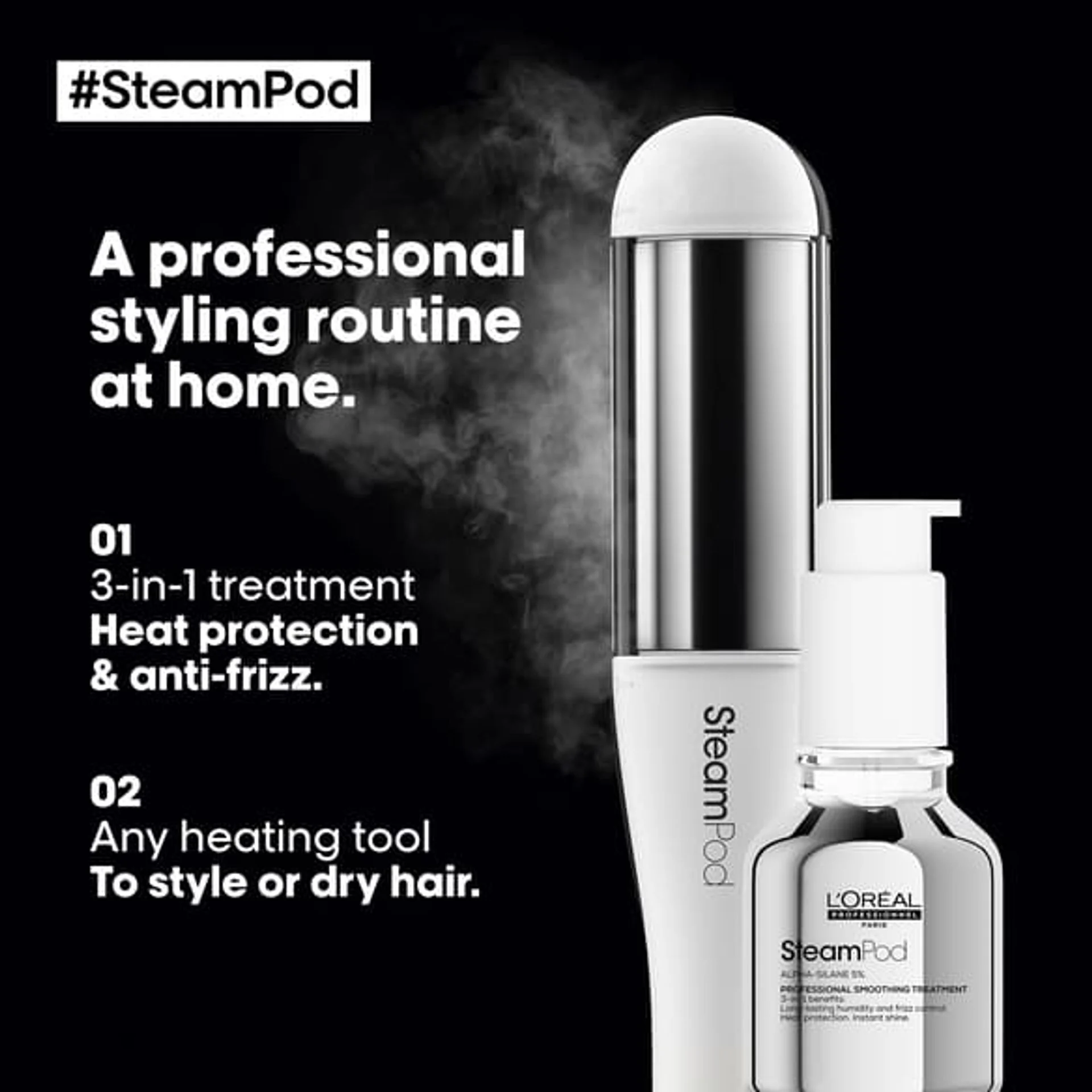 LOREAL PROFESSIONNEL SteamPod smoothing treatment 3