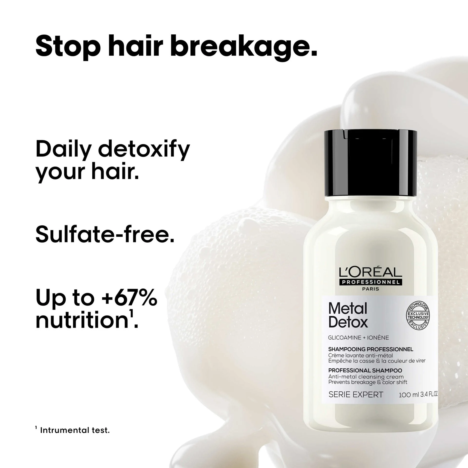LOREAL PROFESSIONNEL Metal Detox Anti-metal cleansing cream shampoo 2