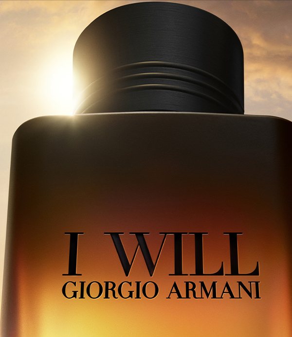 I WILL Giorgio Armani – refillable bottle