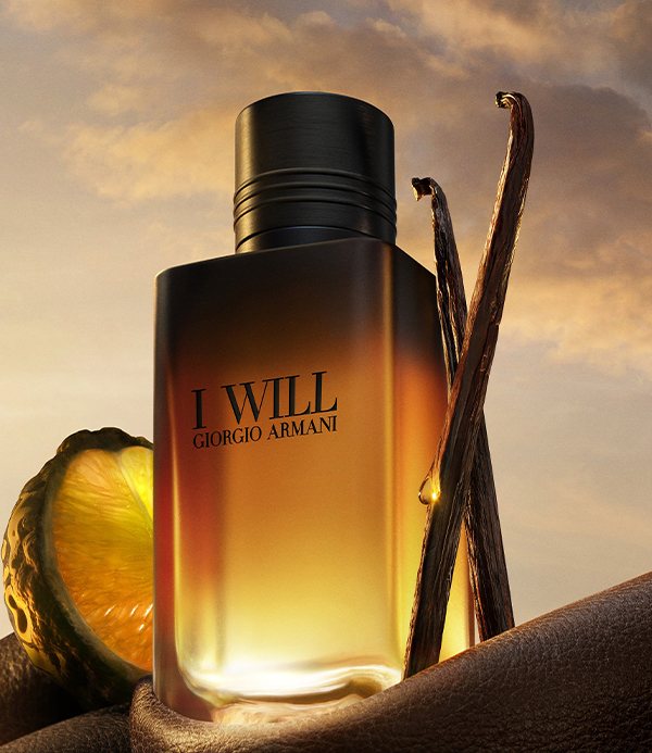 I WILL Giorgio Armani – bergamot, lavender and vanilla notes