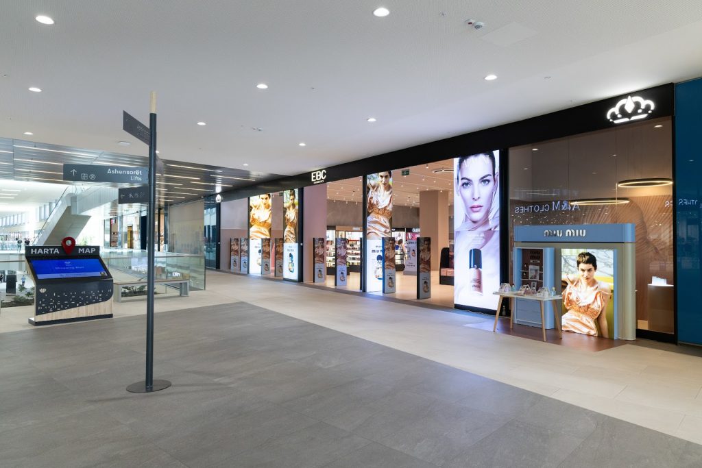 Hyrja e dyqanit EBC Cosmetics në Prishtina Mall