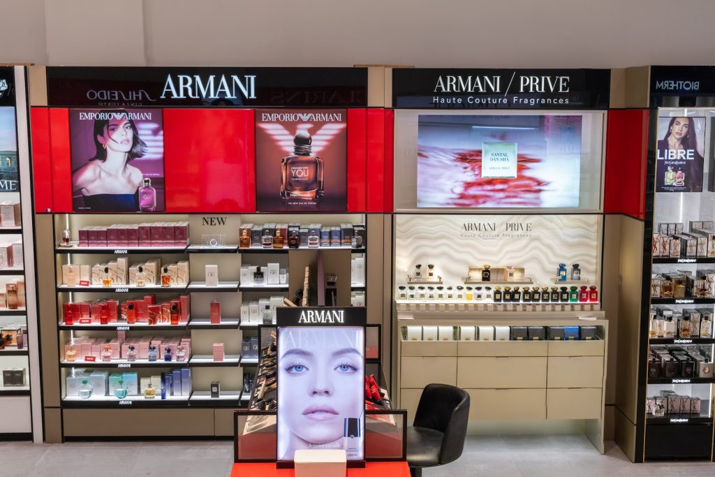 Brenda dyqanit EBC Cosmetics Albi Mall – zona Armani
